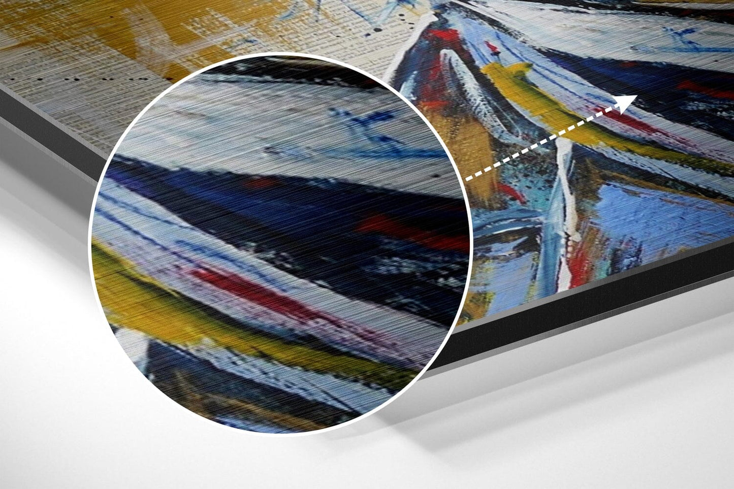 Charlie Chaplin Brushed Aluminium Dibond Wall Art Metal Wall Art Insigne