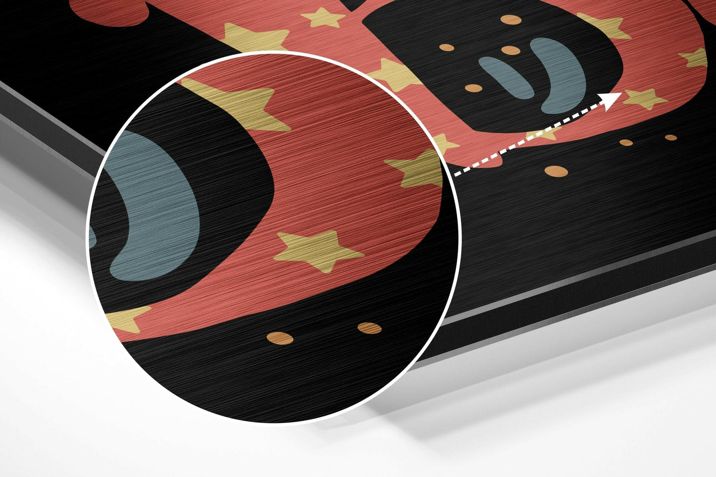 Dream Big Brushed Aluminium Dibond Wall Art Metal Wall Art Insigne