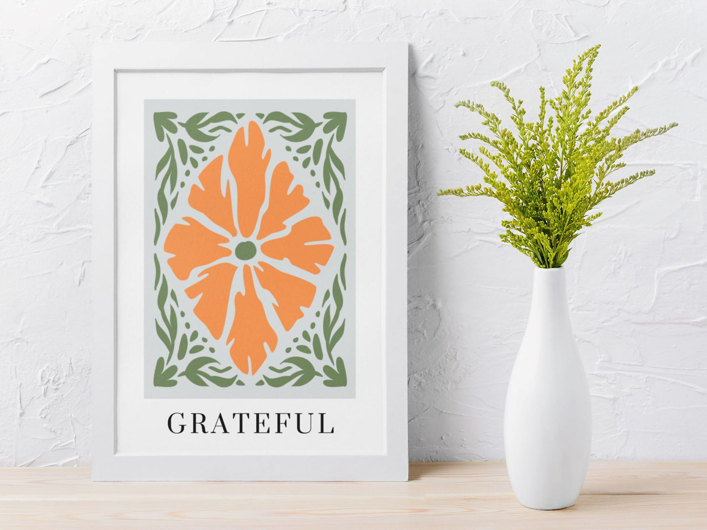 Flourish of Gratitude Art Print Wall Art Print Great Functional Goods