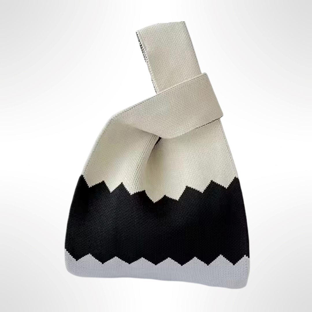 Monochrome Ripple AustralCraft Tote Bag AustralCraft Tote Bag Great Functional Goods