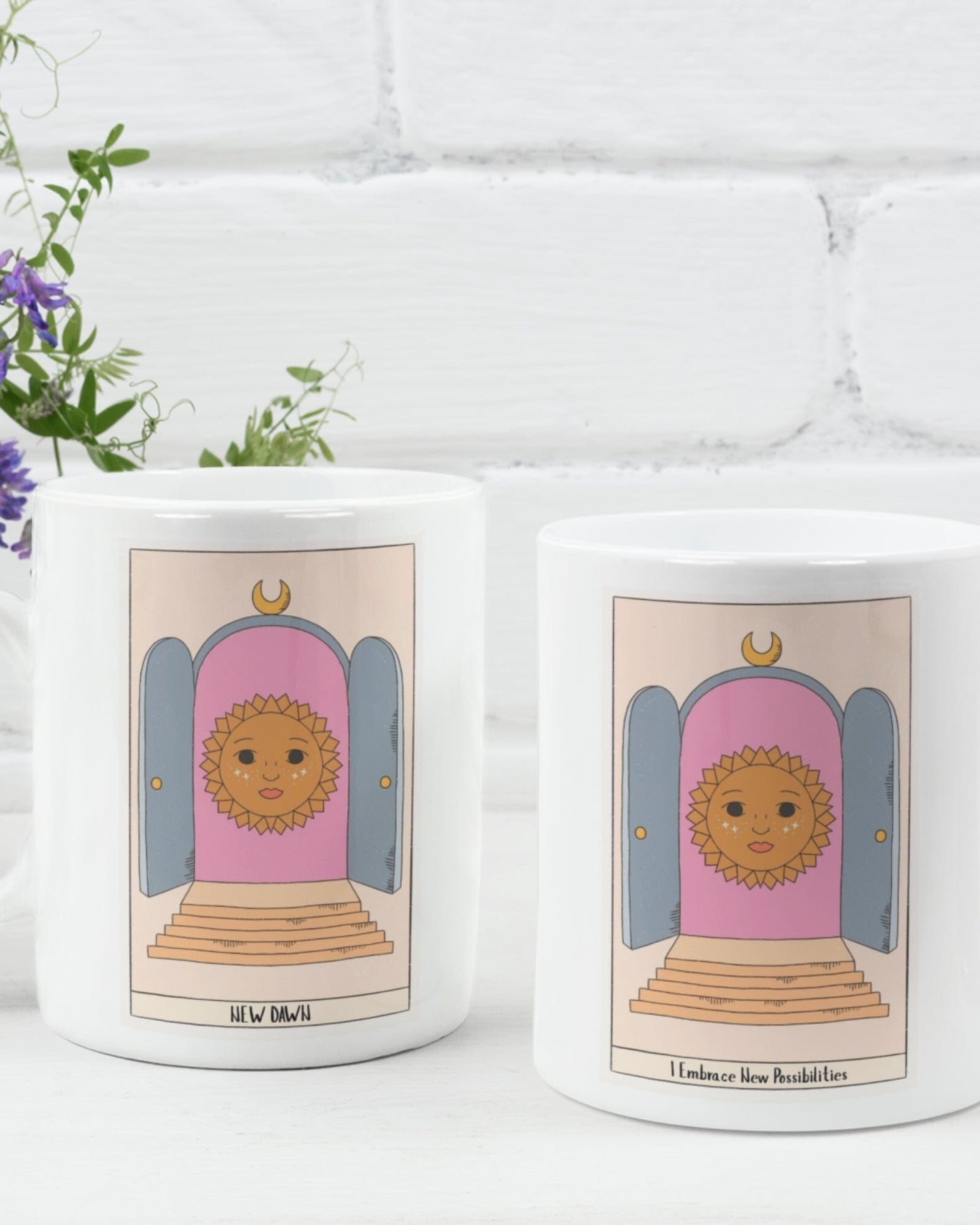 New Dawn Daily Affirmation Mug – 11oz | Positivity Coffee Cup for Manifestation Daily Affirmation Mug Great Functional Goods