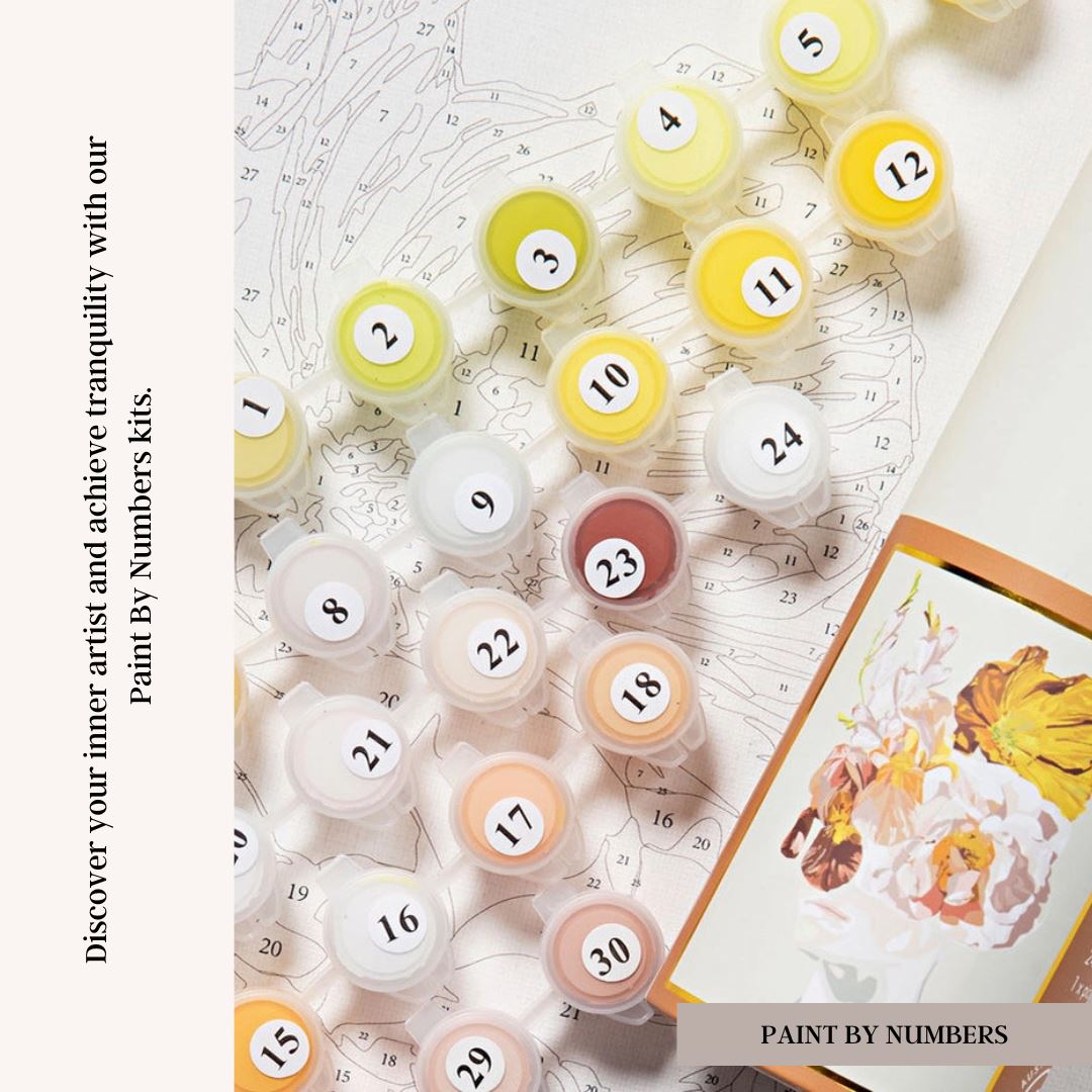 PREORDERS: PAINT BY NUMBERS CRAFT KIT: PINK HAZE Paint By Numbers Great Functional Goods