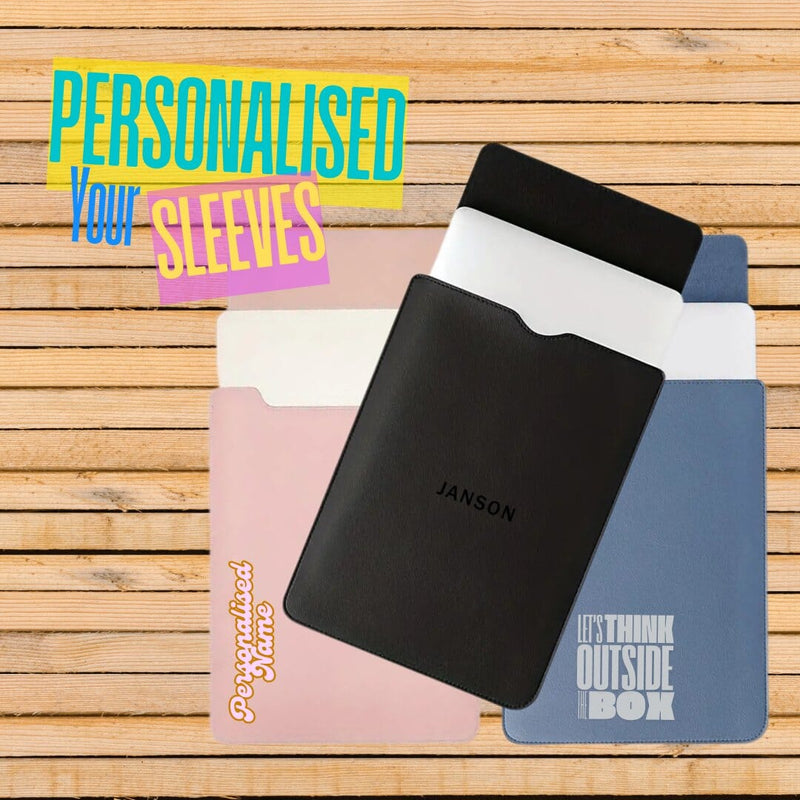 Laptop Sleeves - Personalised Name Initials