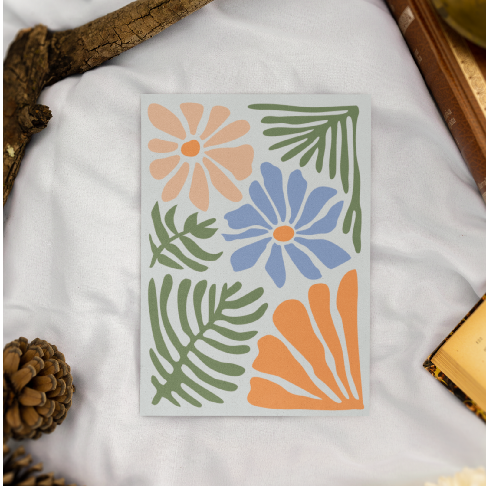 Tropical Botanique Postcard | Eco-Friendly