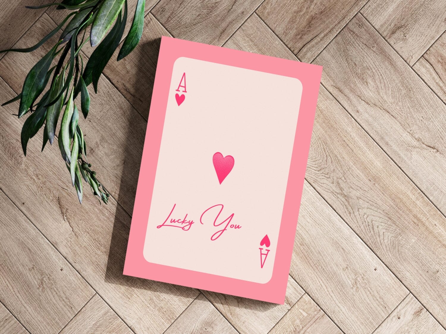 Ace Lucky You Aluminum Print Wall Decoration Insigne 