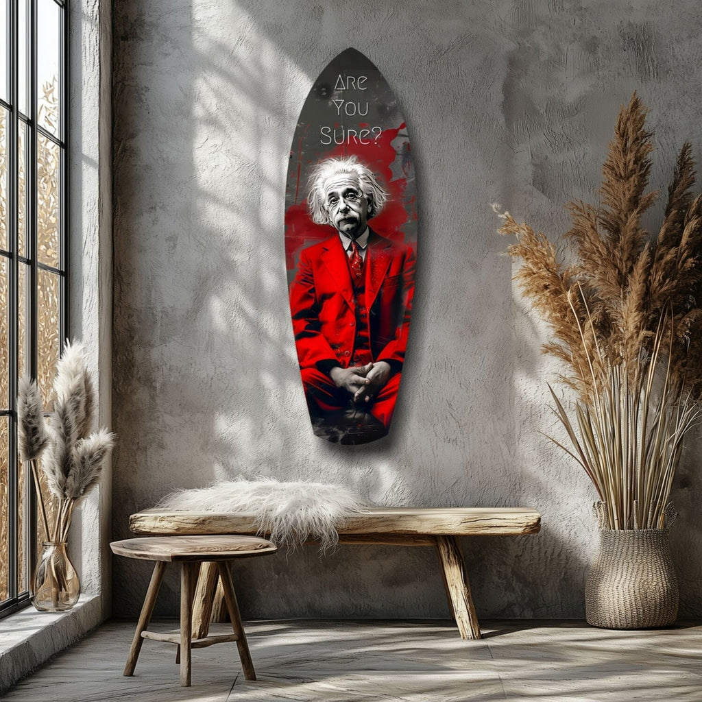 Are You Sure Glass Wall Art Home & Garden > Decor > Artwork > Posters, Prints, & Visual Artwork Insigne 16" X 47" 
