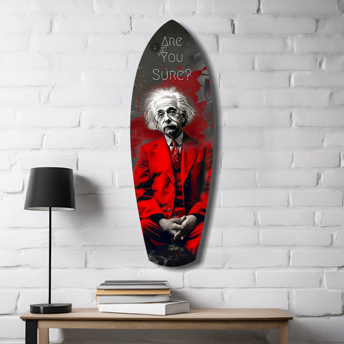 Are You Sure Glass Wall Art Home & Garden > Decor > Artwork > Posters, Prints, & Visual Artwork Insigne 