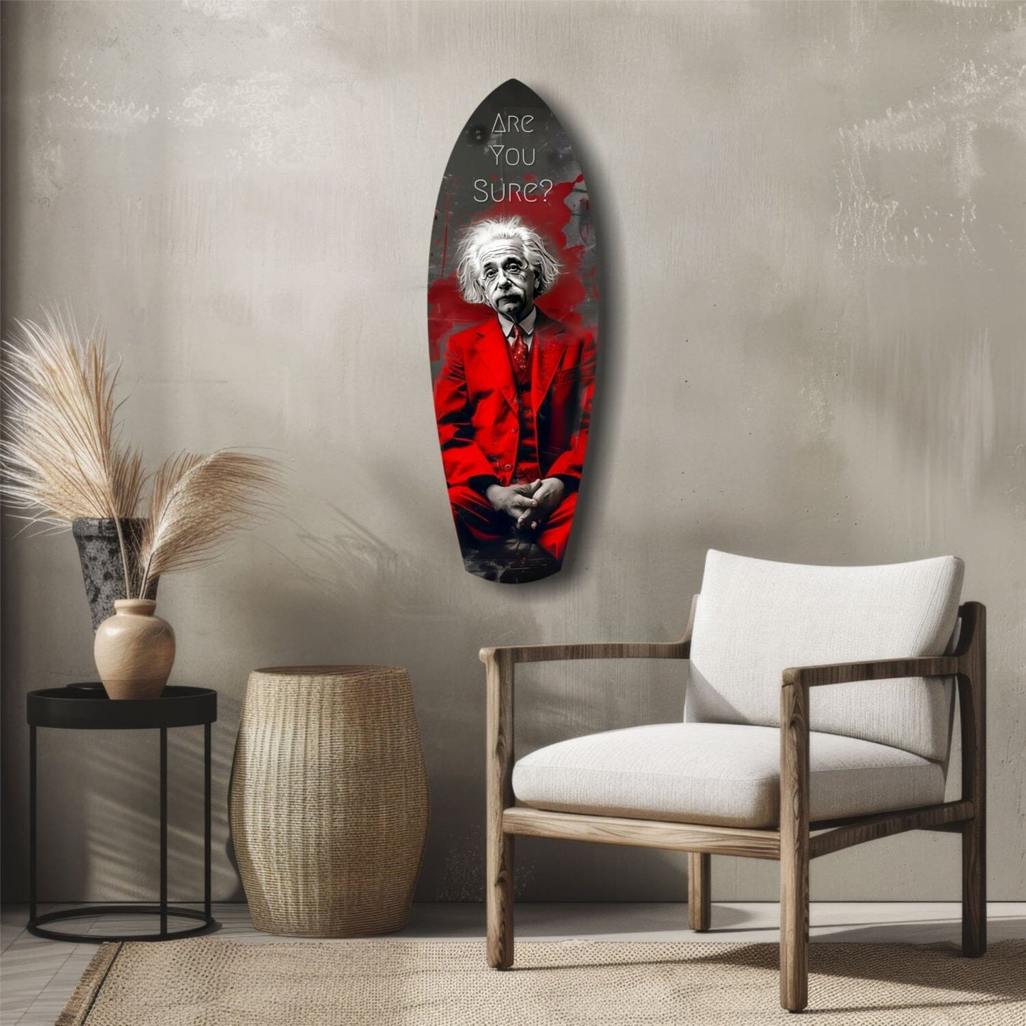 Are You Sure Glass Wall Art Home & Garden > Decor > Artwork > Posters, Prints, & Visual Artwork Insigne 