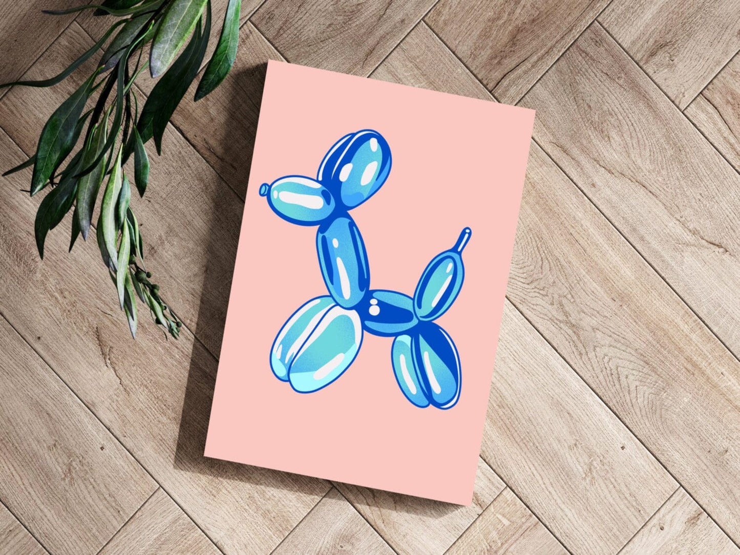 Balloon Dog Aluminum Print Wall Decoration Insigne 