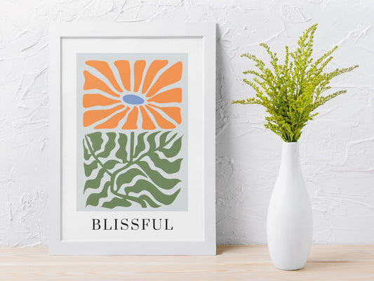 Blissful Flora Tapestry Art Print Wall Art Print Great Functional Goods 