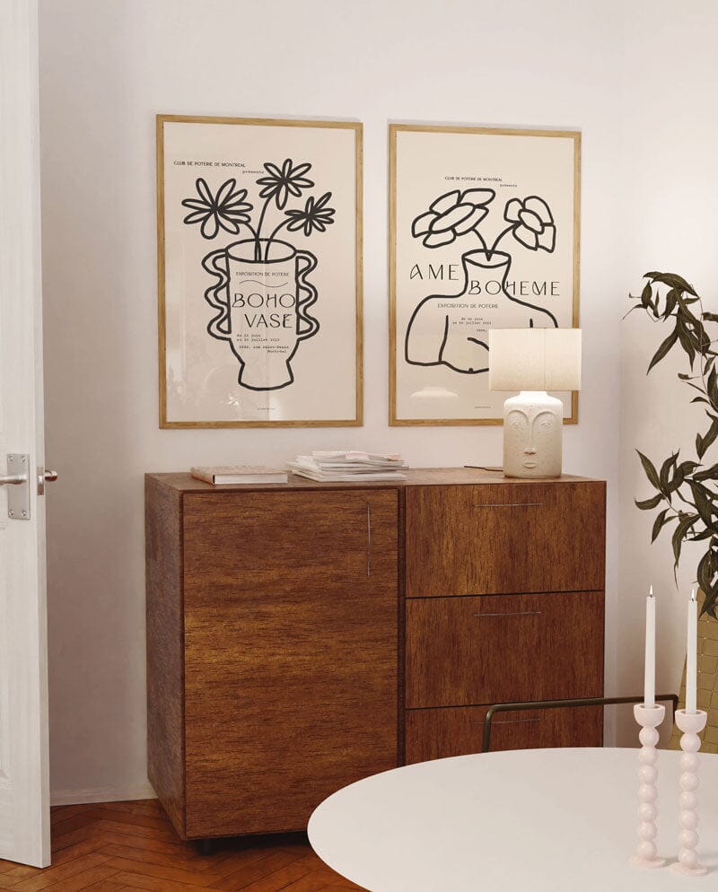 Boho Gallery Set 02 Boho Wall Decoration Paper Provision 