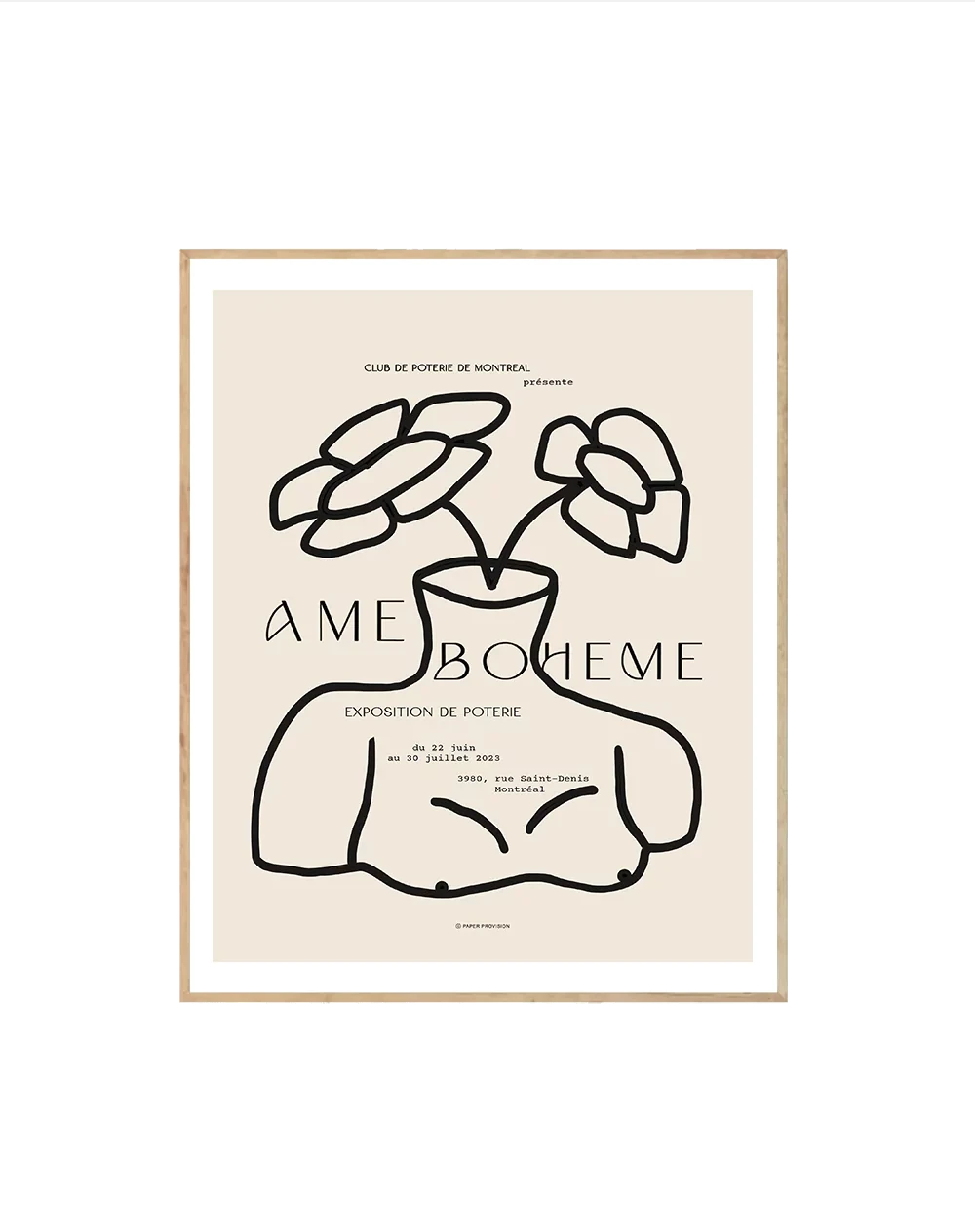 Boho Gallery Set 03 Boho Wall Decoration Paper Provision 