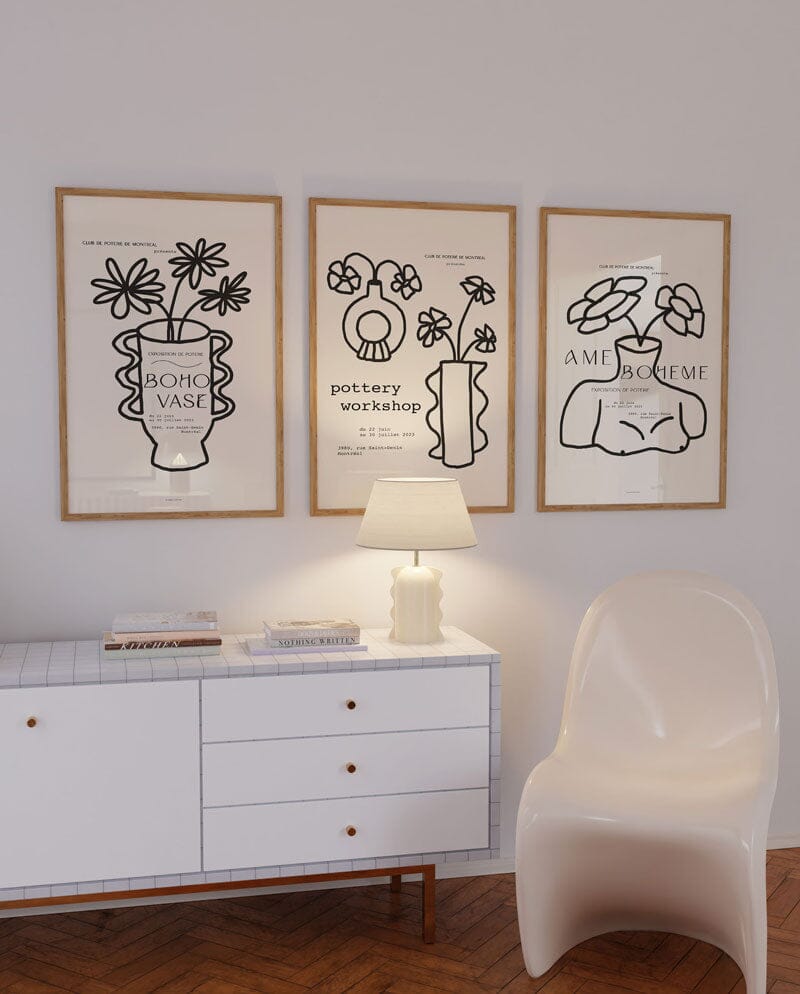 Boho Gallery Set 03 Boho Wall Decoration Paper Provision 