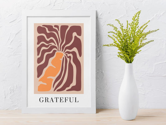 Contours of Gratitude Art Print Wall Art Print Great Functional Goods 