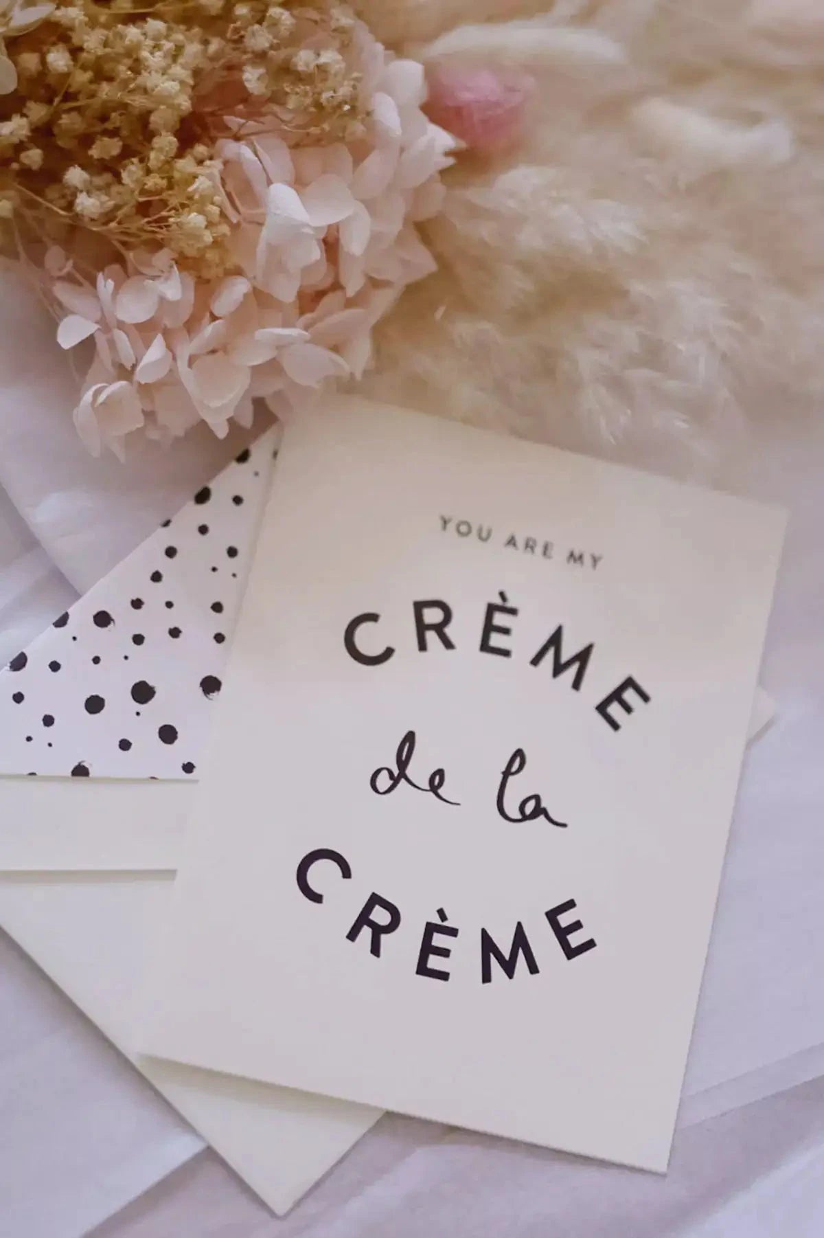 Creme De La Creme Greeting Card Paper Provision 