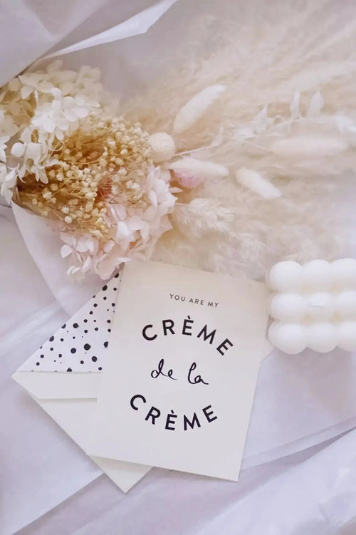 Creme De La Creme Greeting Card Paper Provision 