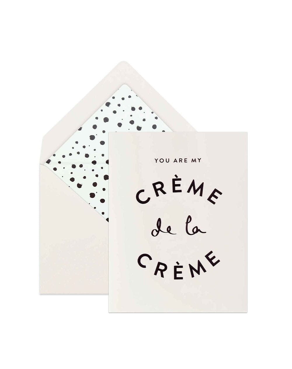 Creme De La Creme Greeting Card Paper Provision 