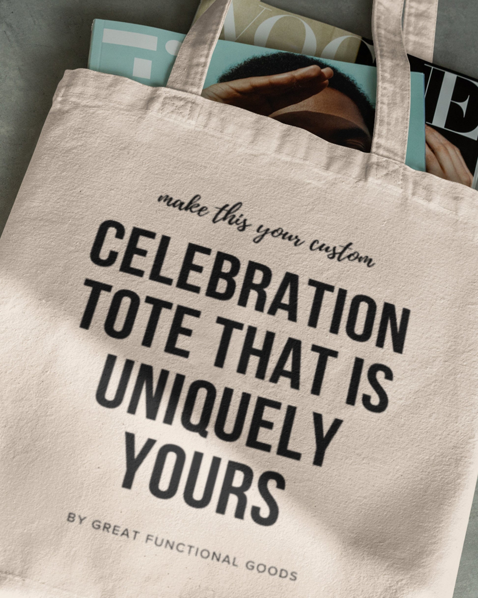 Custom Canvas Tote Custom Canvas Tote Great Functional Goods 