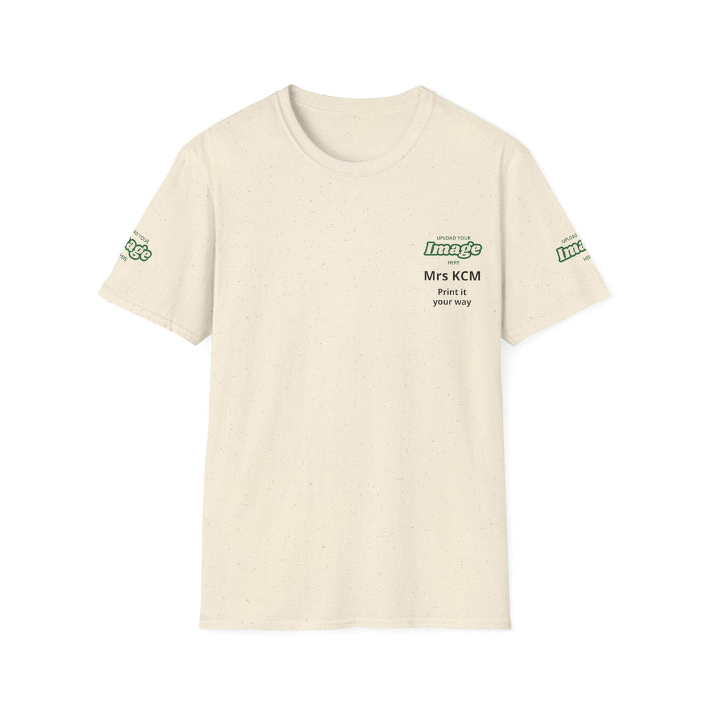 Custom Upload Your Image Personalized T-Shirt T-Shirt Printify S Natural 