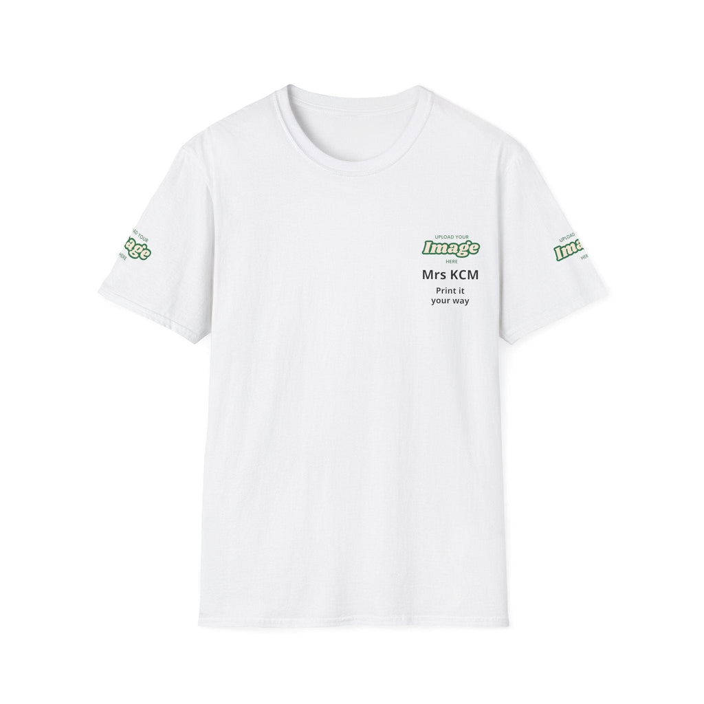 Custom Upload Your Image Personalized T-Shirt T-Shirt Printify S White 