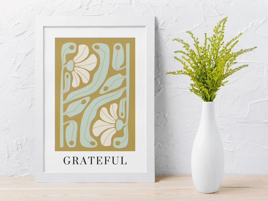 Elegance of Gratitude Art Print Wall Art Print Great Functional Goods 