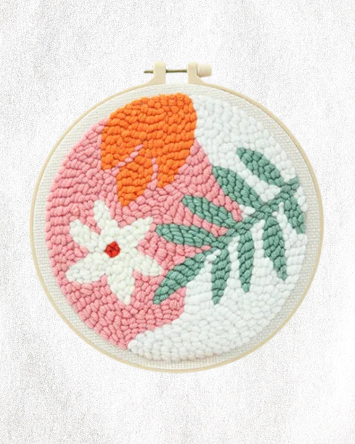 Floral Harmony Punch Needle Kit Punch Needle Kit Great Functional Goods 