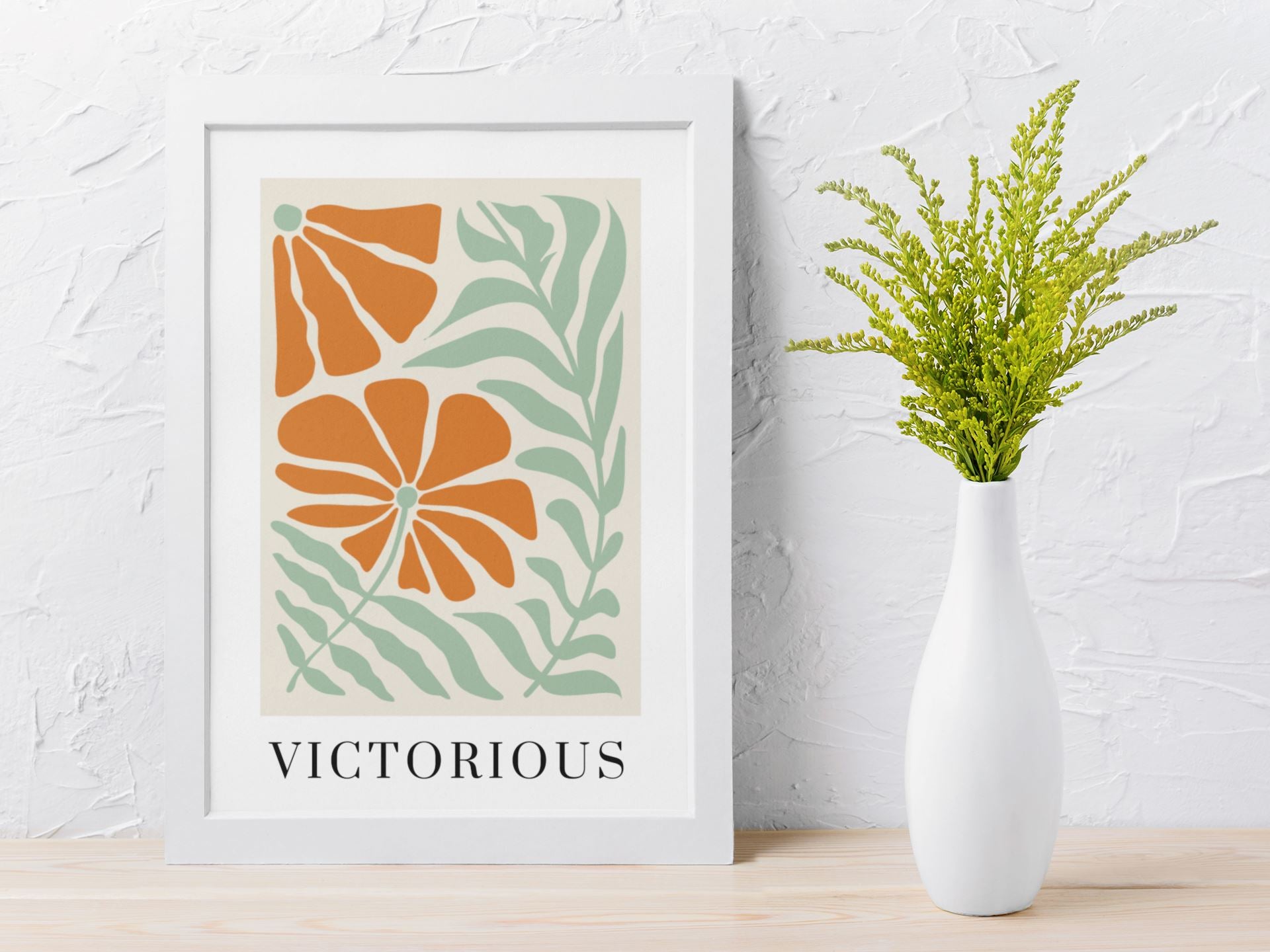 Floral Triumph Art Print Wall Art Print Great Functional Goods 