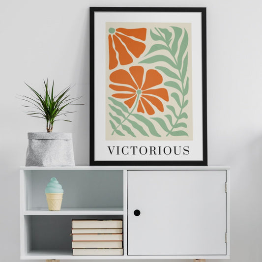 Floral Triumph Art Print Wall Art Print Great Functional Goods 