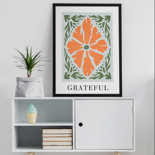 Flourish of Gratitude Art Print Wall Art Print Great Functional Goods 