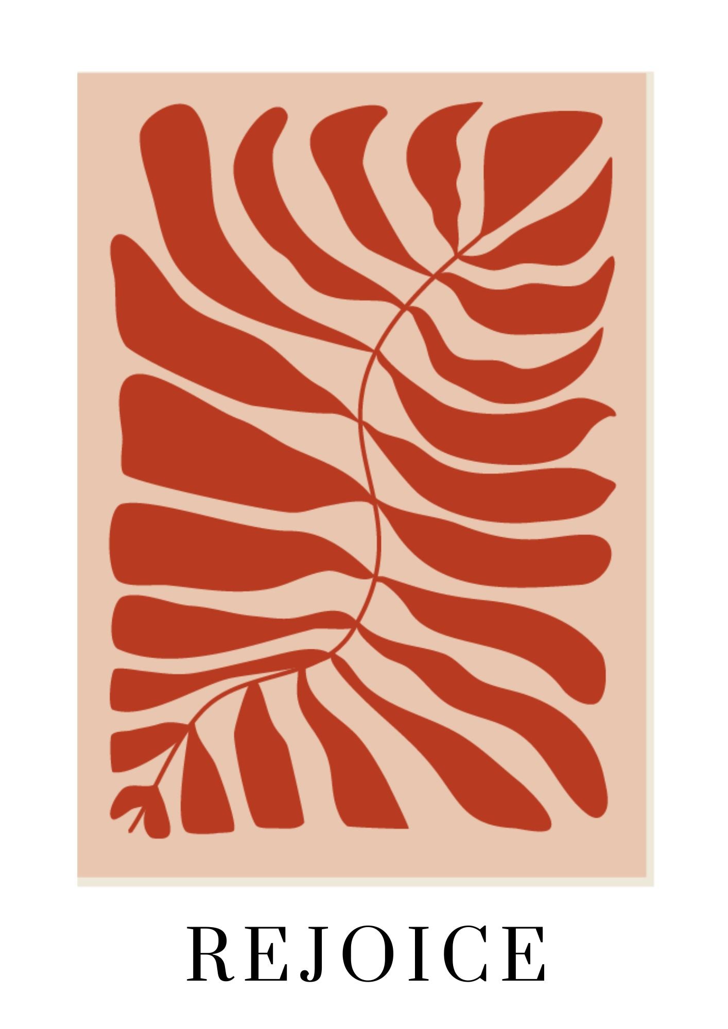 Gratitude Foliage Delight Art Print Wall Art Print Great Functional Goods 