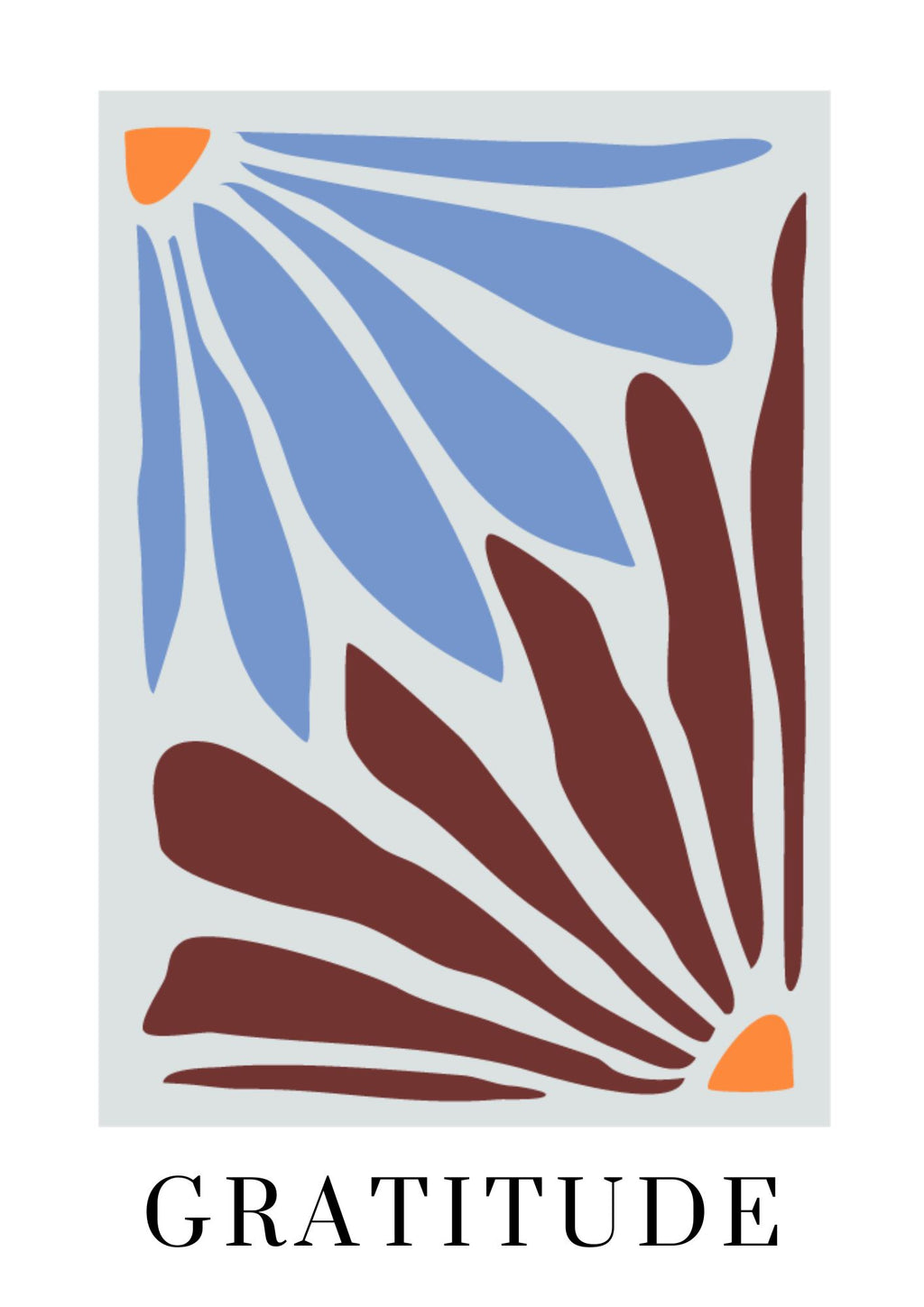 Gratitude Gesture Art Print Wall Art Print Great Functional Goods 