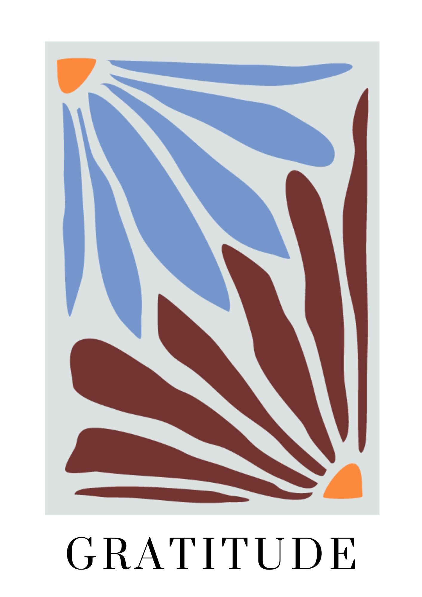 Gratitude Gesture Art Print Wall Art Print Great Functional Goods 