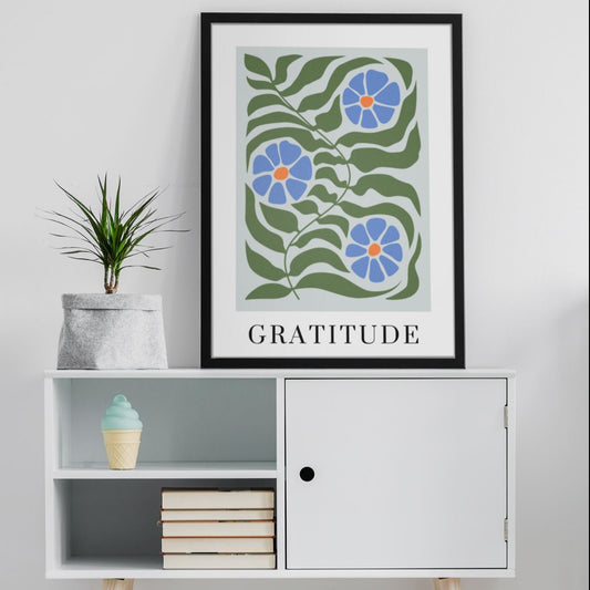 Gratitude Mystic Vistas Art Print Wall Art Print Great Functional Goods 