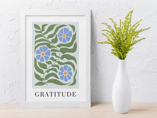 Gratitude Mystic Vistas Art Print Wall Art Print Great Functional Goods 