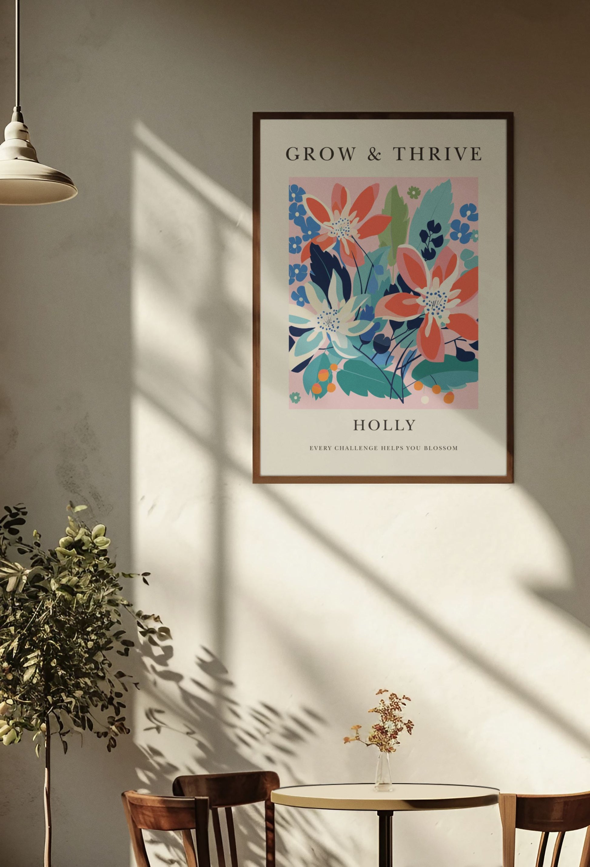 Grow & Thrive Holly Art Print Wall Art Print Great Functional Goods Digital Download A2 Size 