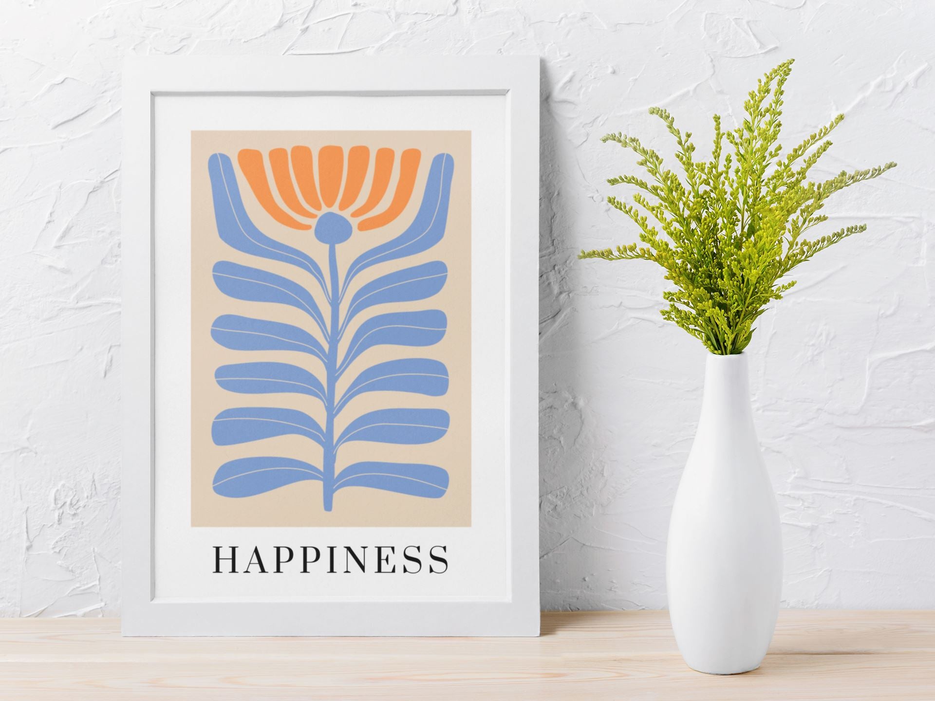 Happiness Bloom Art Print Wall Art Print Great Functional Goods 