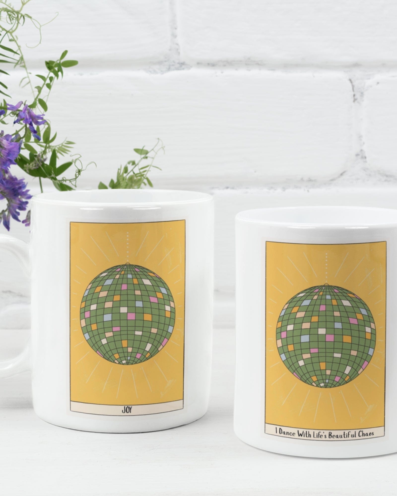 Joy Daily Affirmation Mug – 11oz | Positive Coffee Cup for Manifestation Daily Affirmation Mug Great Functional Goods 