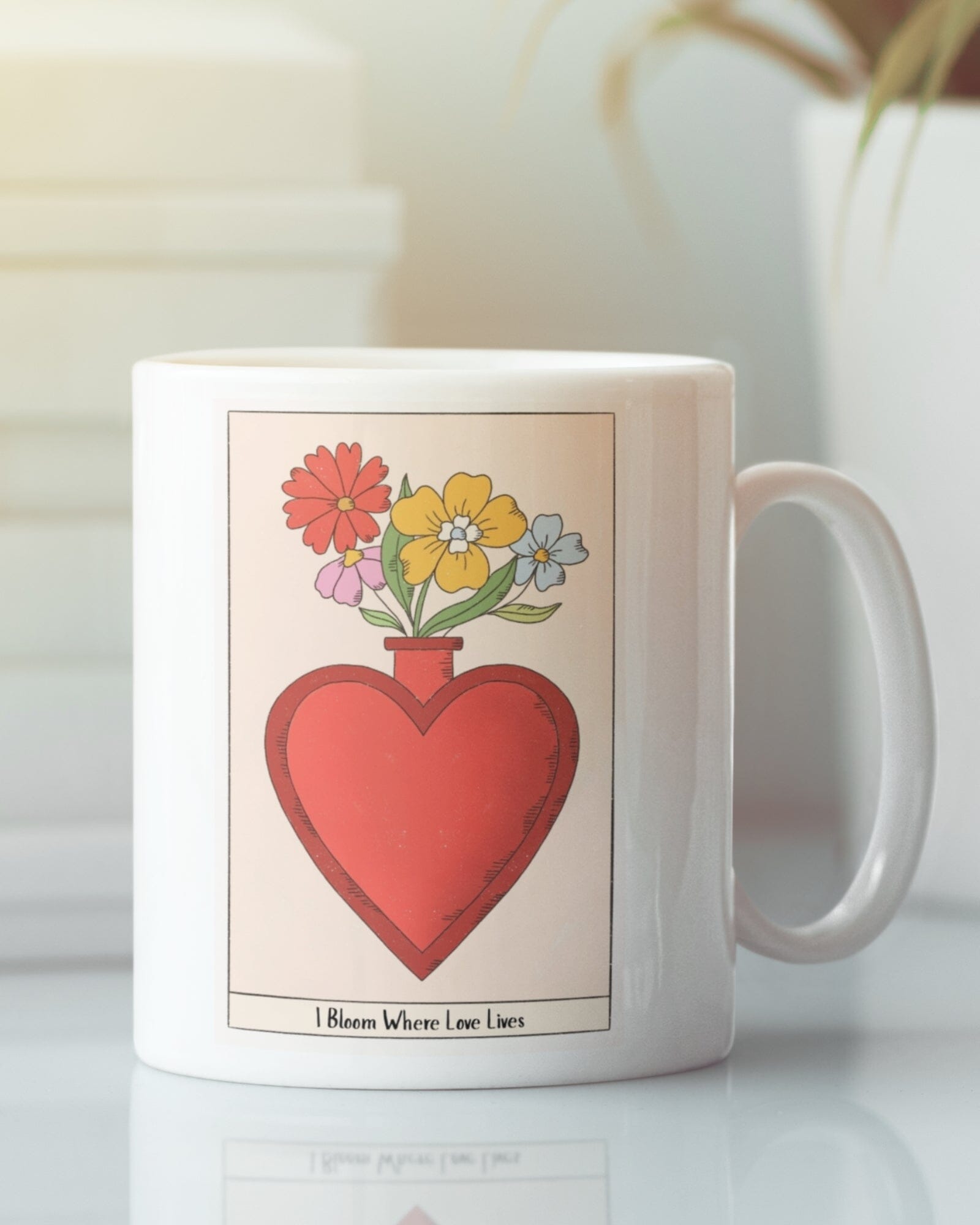 Love Daily Affirmation Mug – 11oz | Wellness Coffee Cup for Manifestation Daily Affirmation Mug Great Functional Goods 