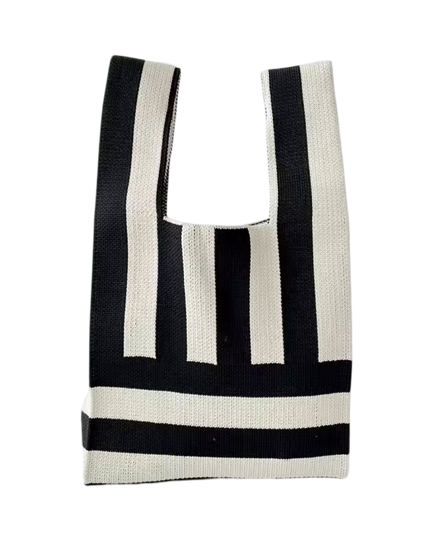 Monochrome Cream/Black Stripe AustralCraft Tote Bag AustralCraft Tote Bag Great Functional Goods 