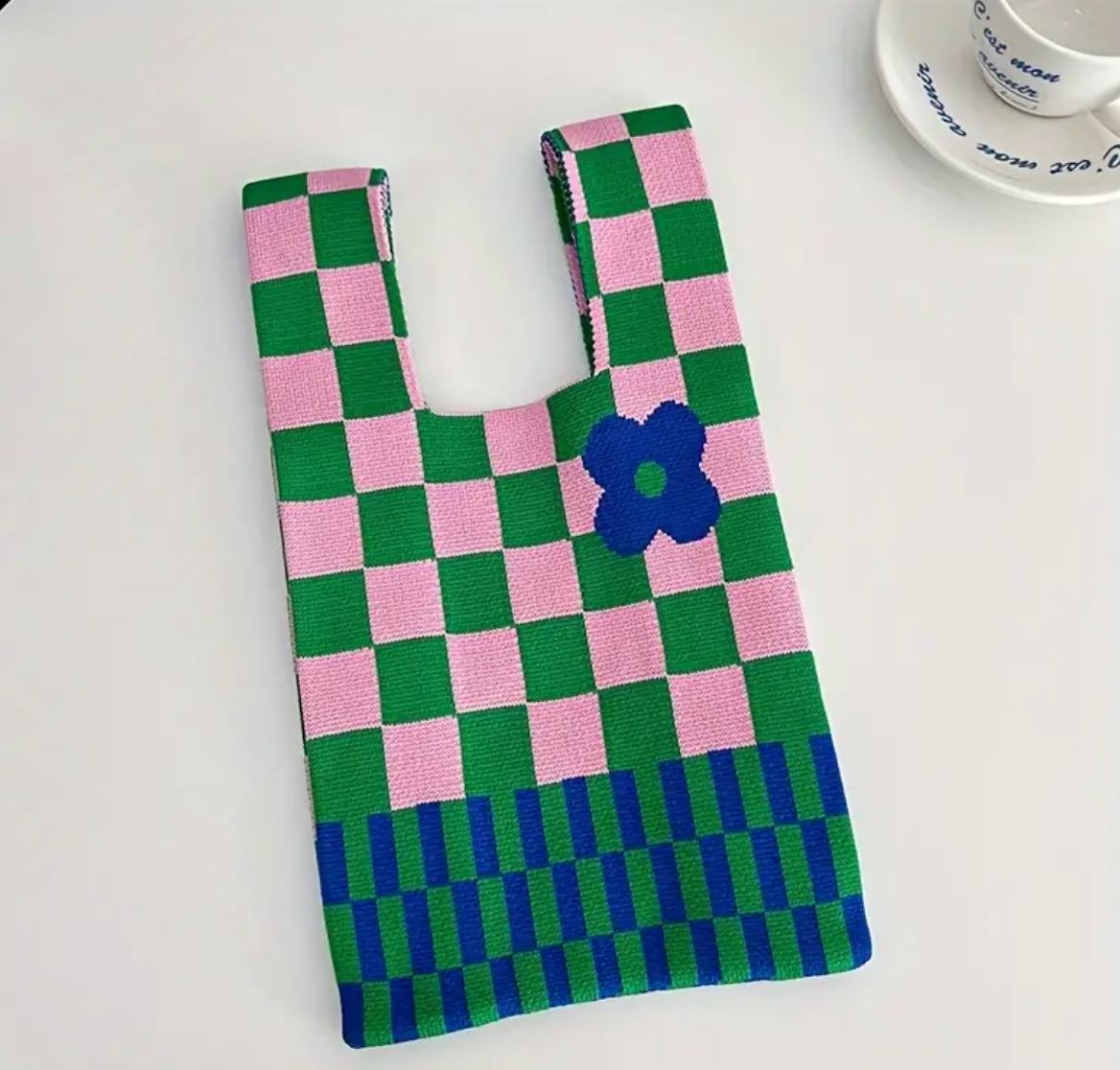 NEW: Bloom Check AustralCraft Tote Bag AustralCraft Tote Bag Great Functional Goods 