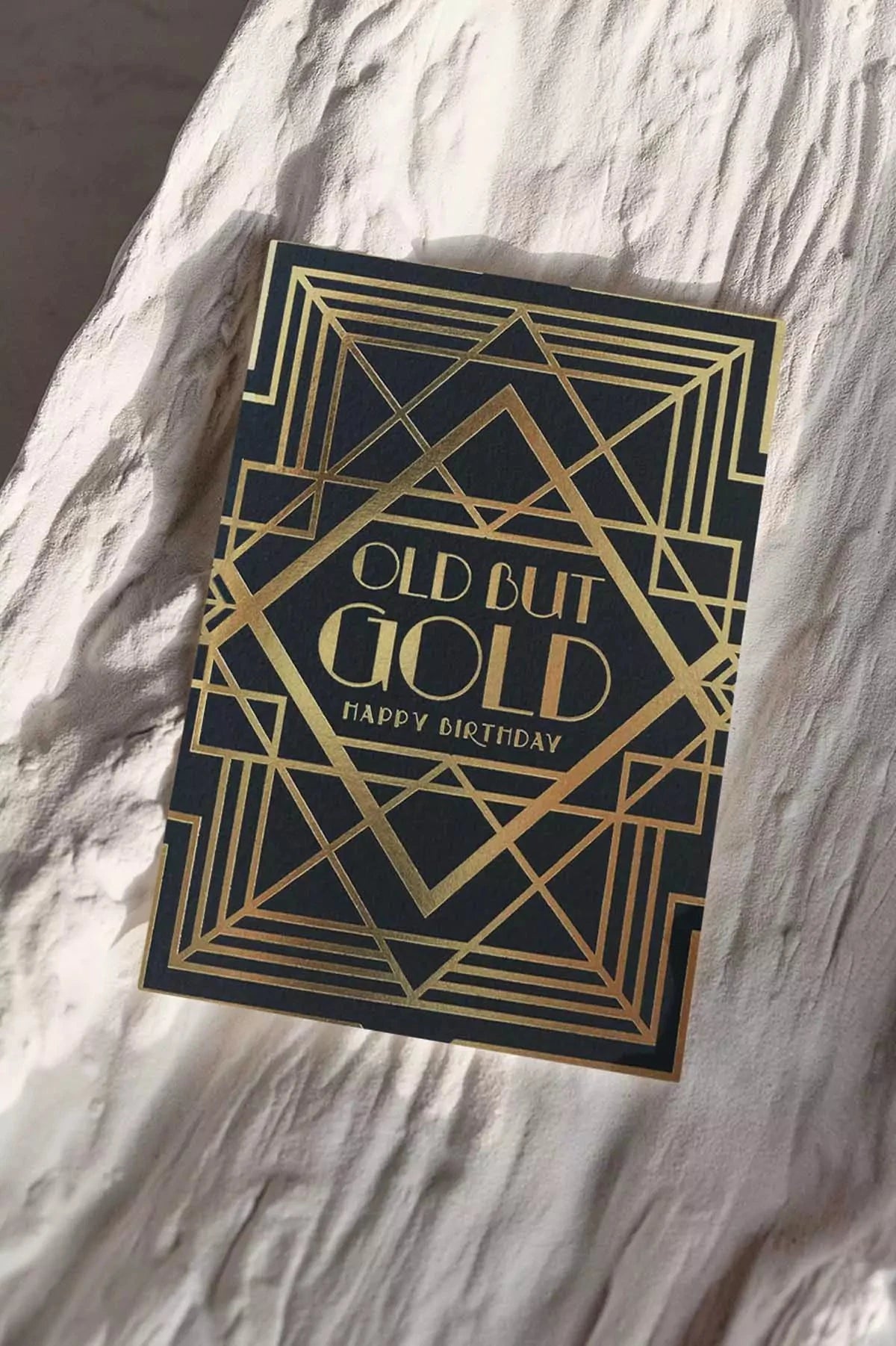 Old But Gold Greeting Card Paper Provision 