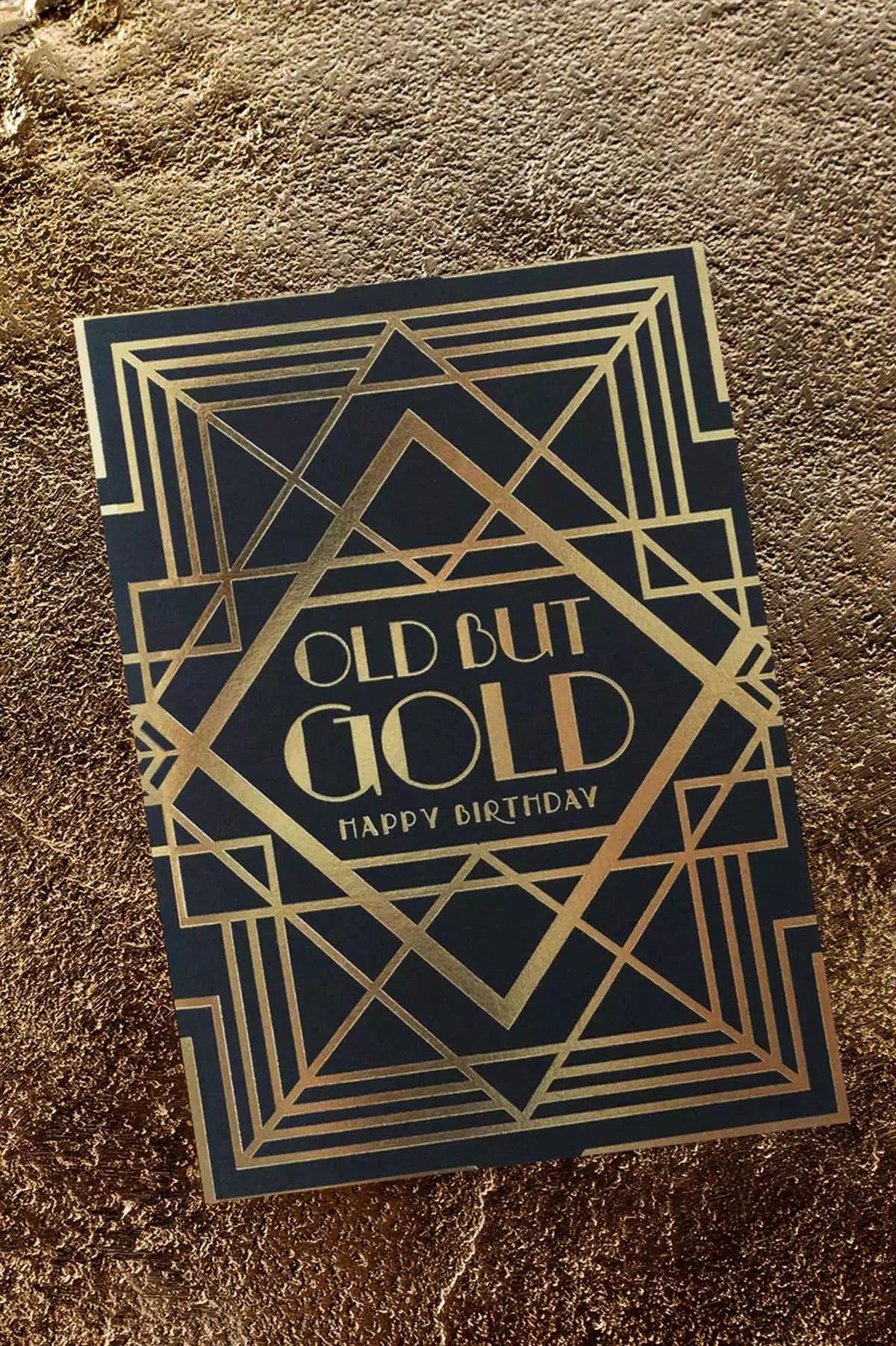 Old But Gold Greeting Card Paper Provision 