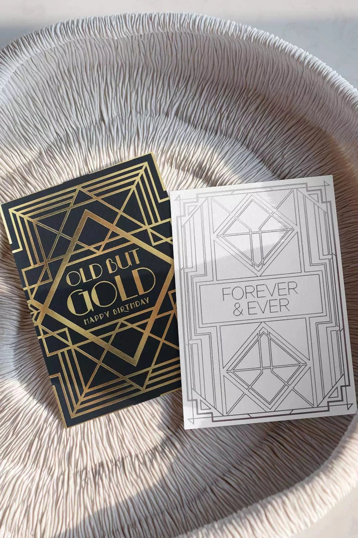 Old But Gold Greeting Card Paper Provision 