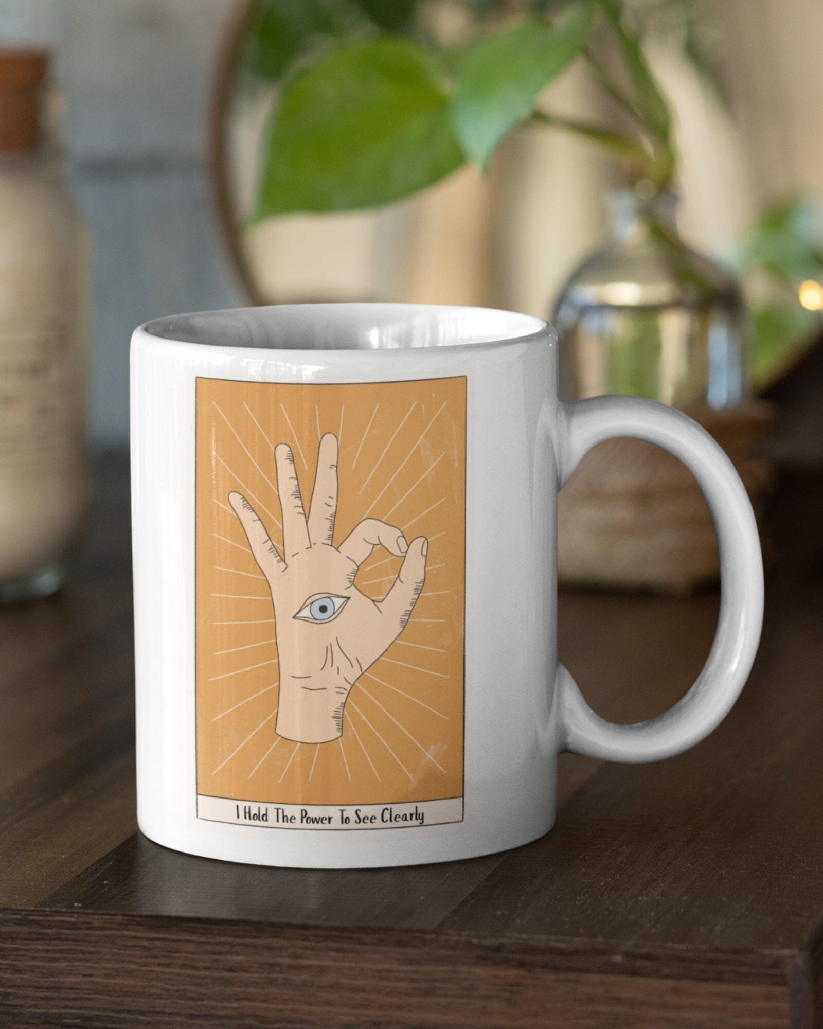 Perception Daily Affirmation Mug – 11oz | Mindfulness Coffee Cup for Manifestation Daily Affirmation Mug Great Functional Goods 