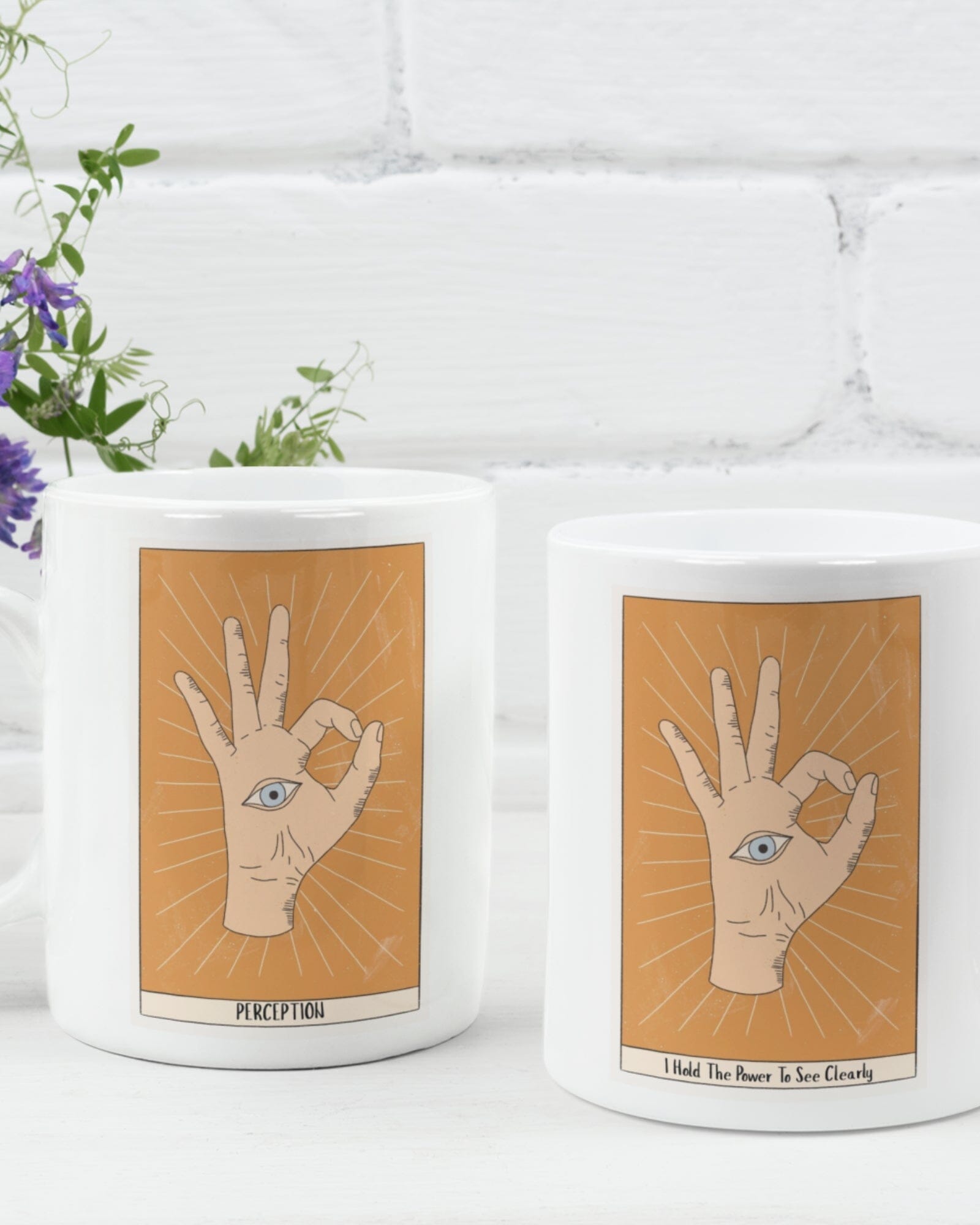 Perception Daily Affirmation Mug – 11oz | Mindfulness Coffee Cup for Manifestation Daily Affirmation Mug Great Functional Goods 