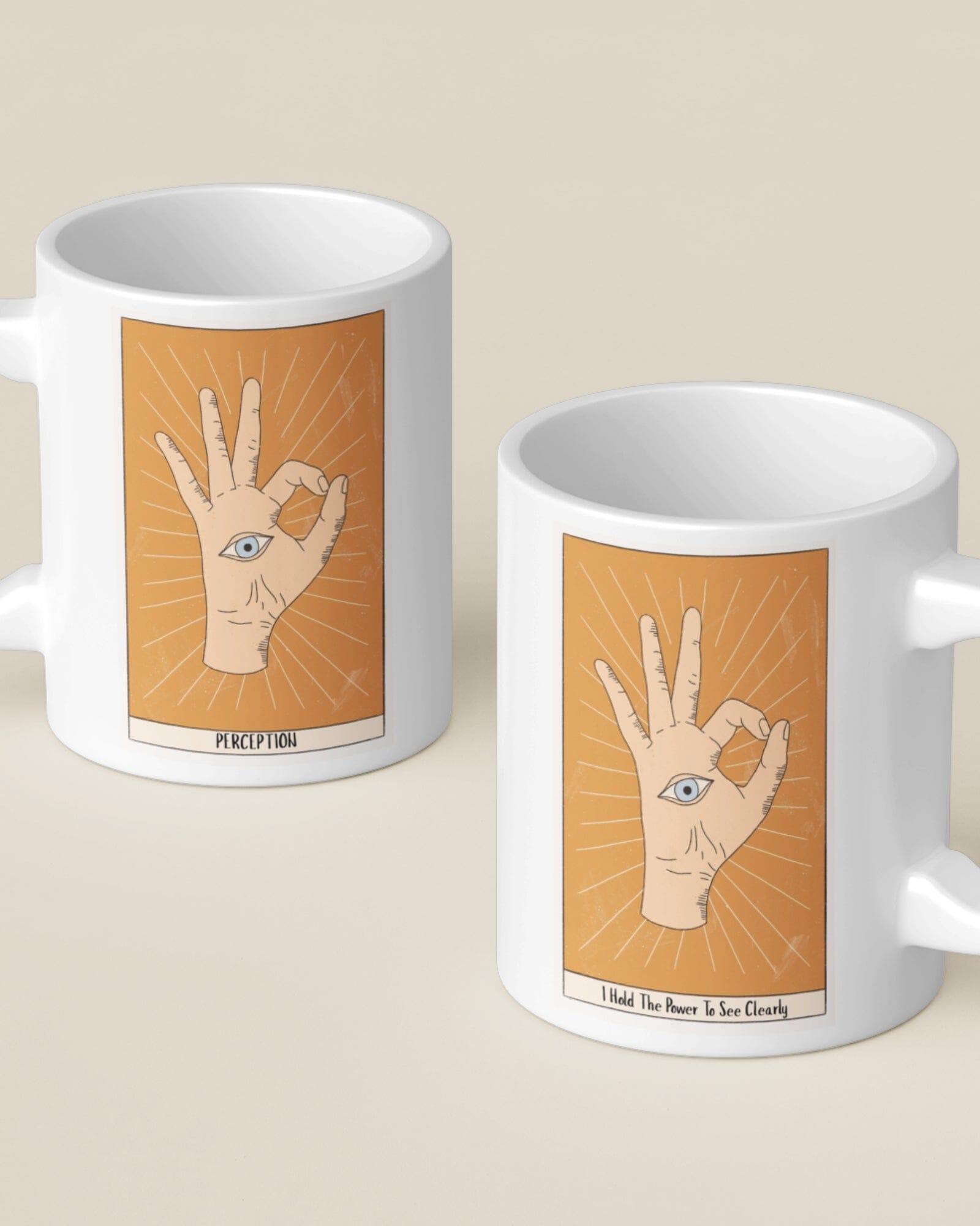 Perception Daily Affirmation Mug – 11oz | Mindfulness Coffee Cup for Manifestation Daily Affirmation Mug Great Functional Goods 