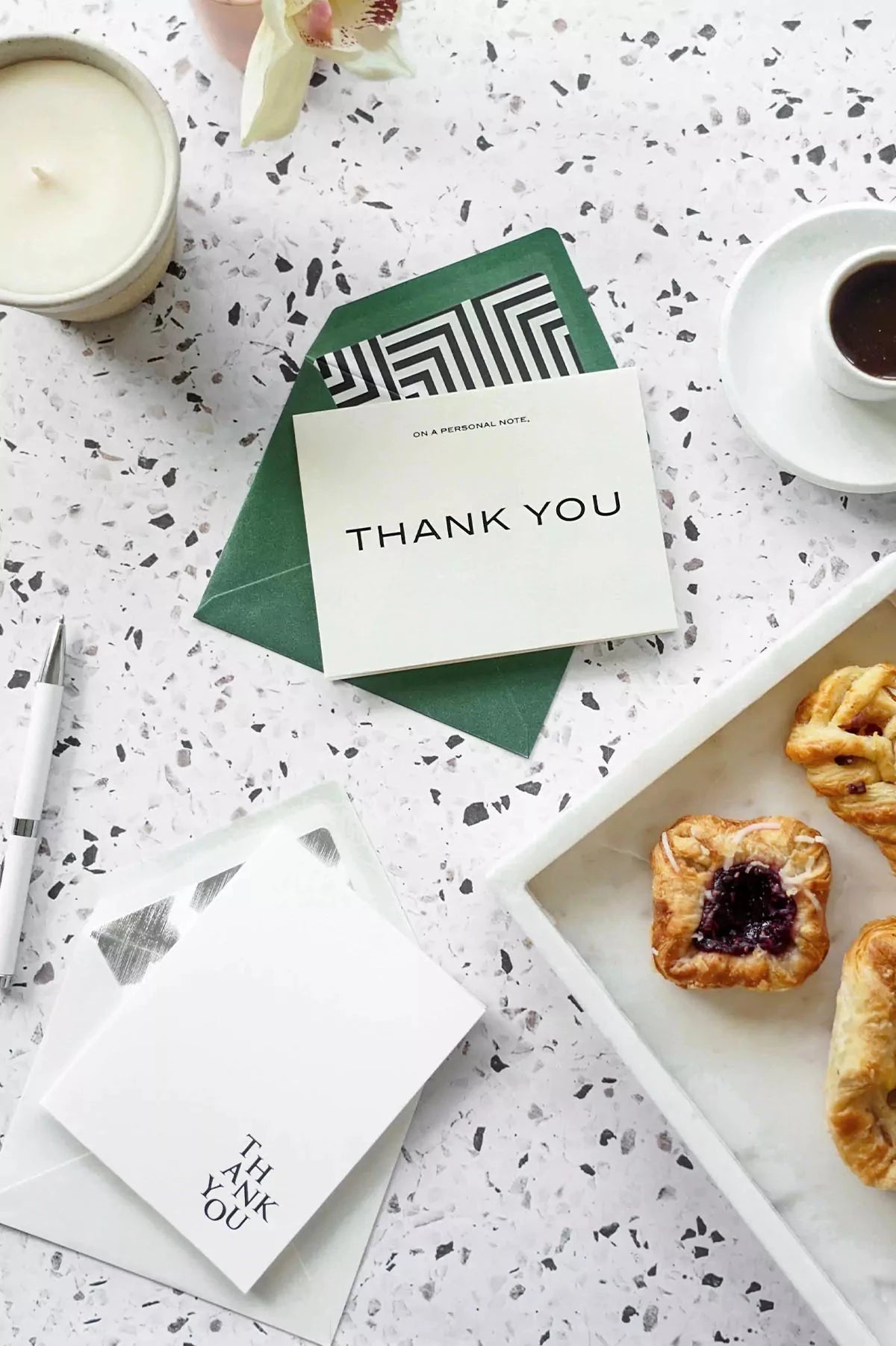 Personal Note Thank You Card Greeting Card Paper Provision 