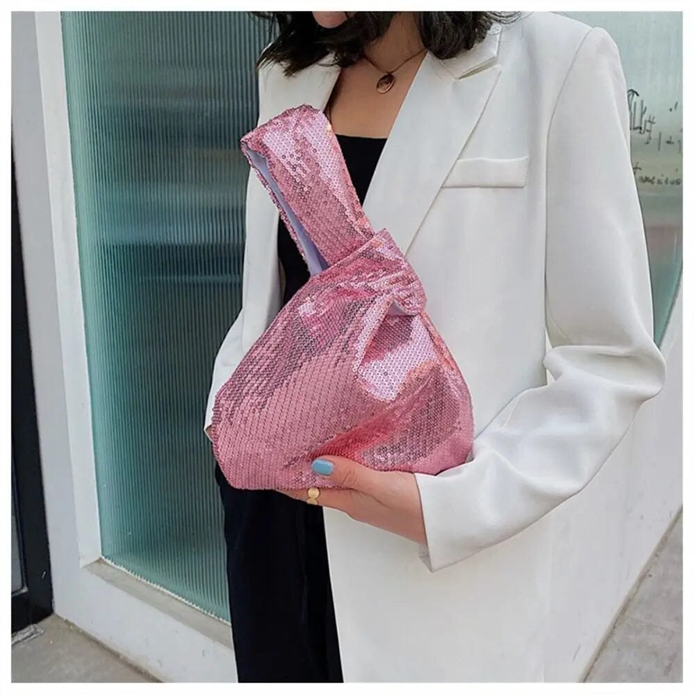 PREORDER: Party Sequins Pink AustralCraft Tote Bag AustralCraft Tote Bag Great Functional Goods 