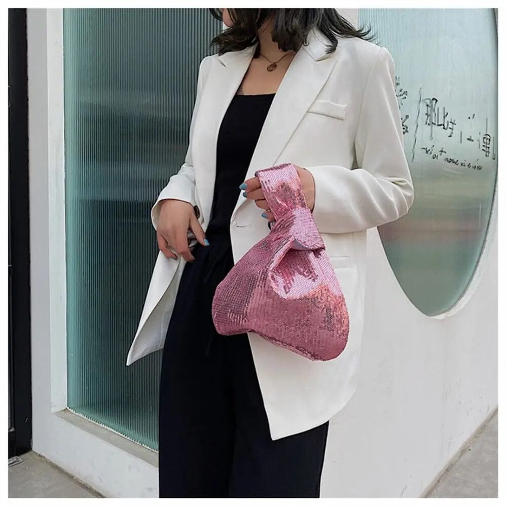 PREORDER: Party Sequins Pink AustralCraft Tote Bag AustralCraft Tote Bag Great Functional Goods 