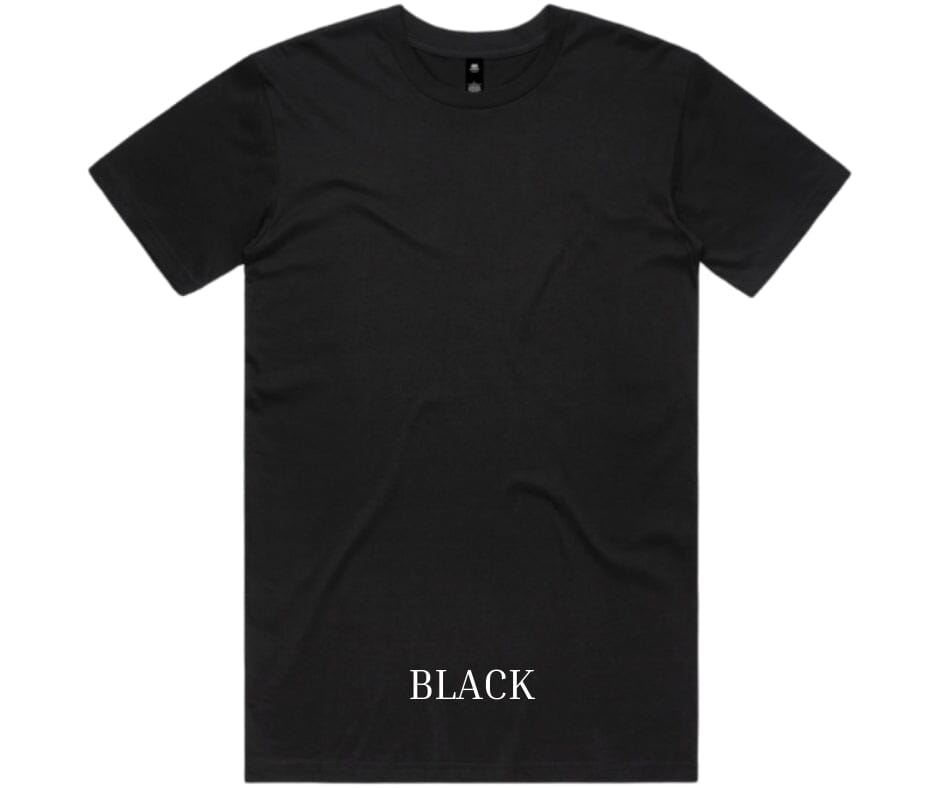 PREORDER: Personalised T-Shirt With Your Logo Or Image Personalised T-Shirt Great Functional Goods Black 